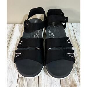 Easy Spirit Women's Black Weber 2 Sandals Size 9.5M NWB‎